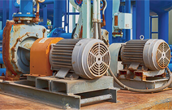 ポンプ用モータの運転状態監視